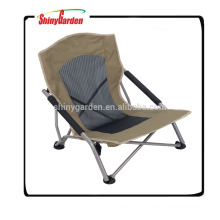 Outdoor Steel Folding Lower Beach Chair With Pvc Coating Oxford Fabric for sale, High Quality Outdoor Beach Chair